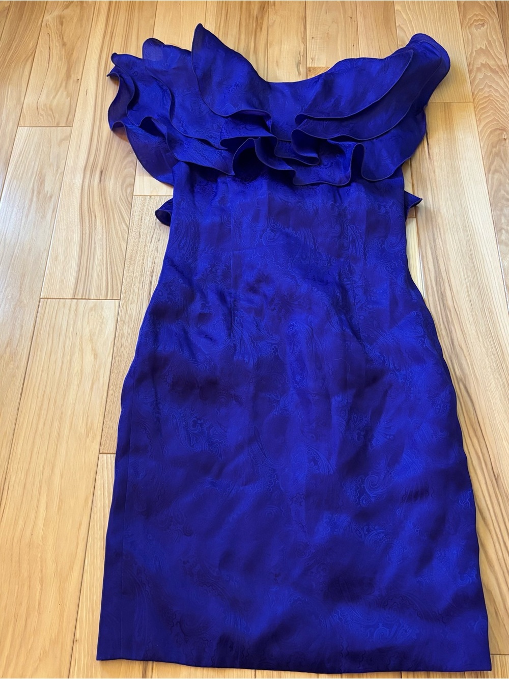 Vintage Morton Myles For the Warrens Saks Fifth Avenue Silk Button Front Dress